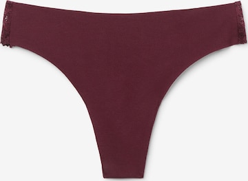 Tezenis Thong in Red: front