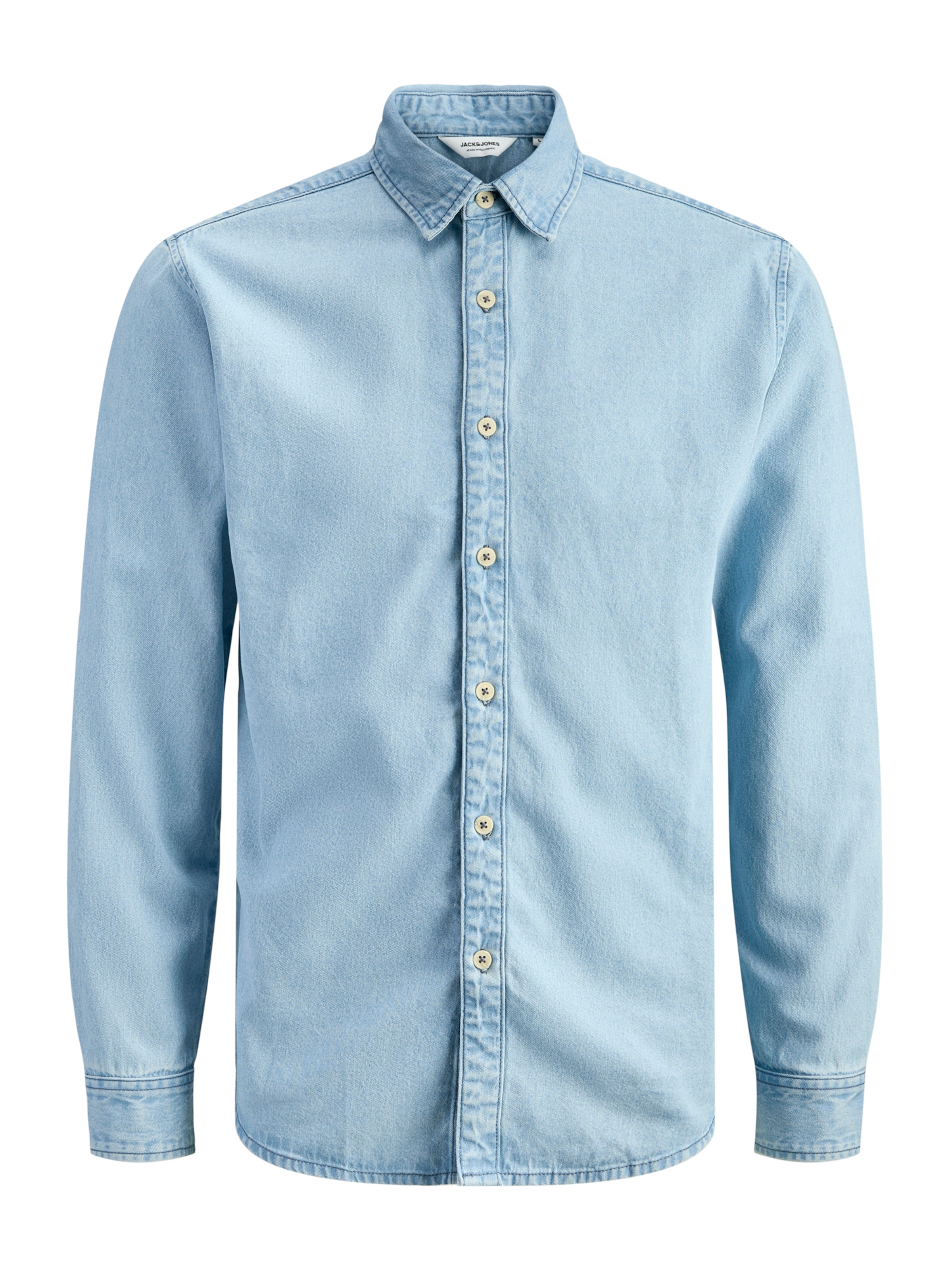 JACK & JONES - Ajuste estrecho Camisa 'JJESTANLEY' en azul: frente