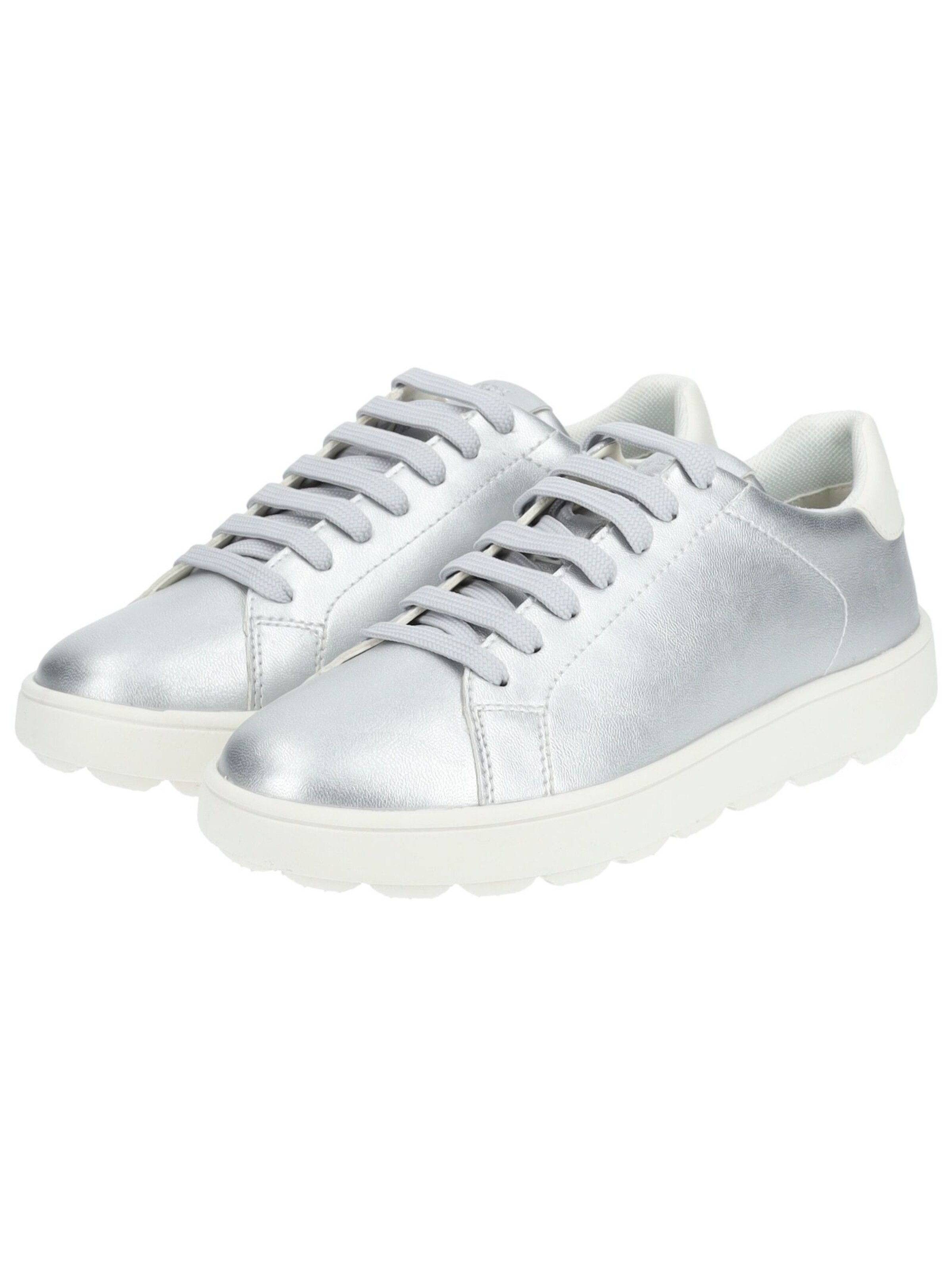 GEOX Sneakers laag in Zilver
