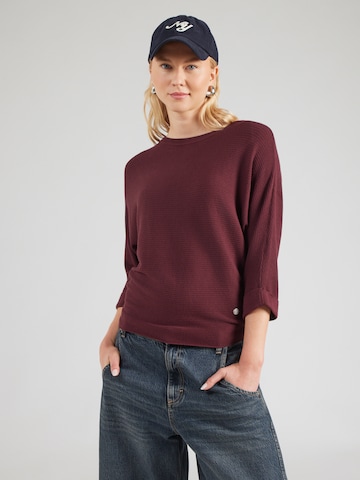 Pull-over 'Ce44ce' ZABAIONE en marron : devant