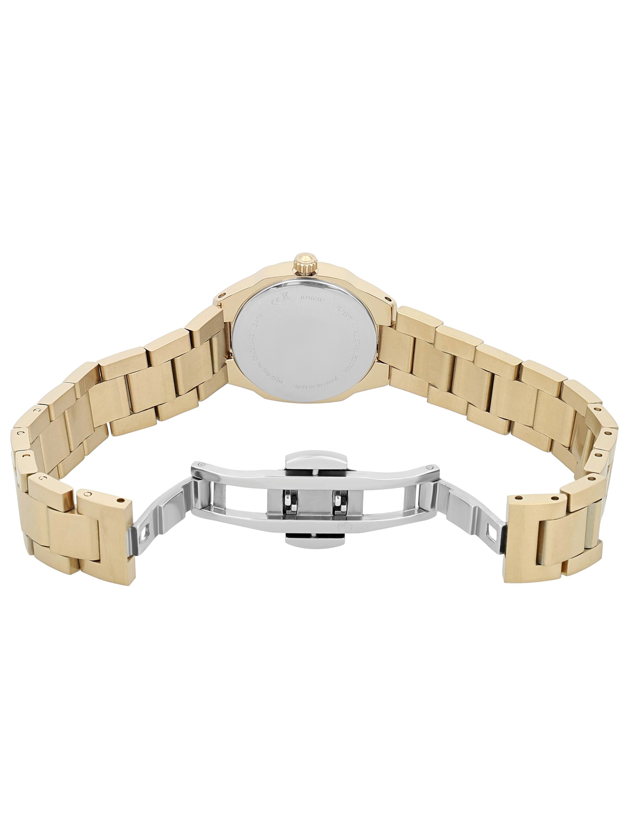 JUST Analog Watch '5 ATM' in Gold
