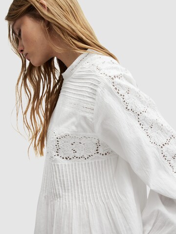 AllSaints - Blusa 'ELAIA' en blanco