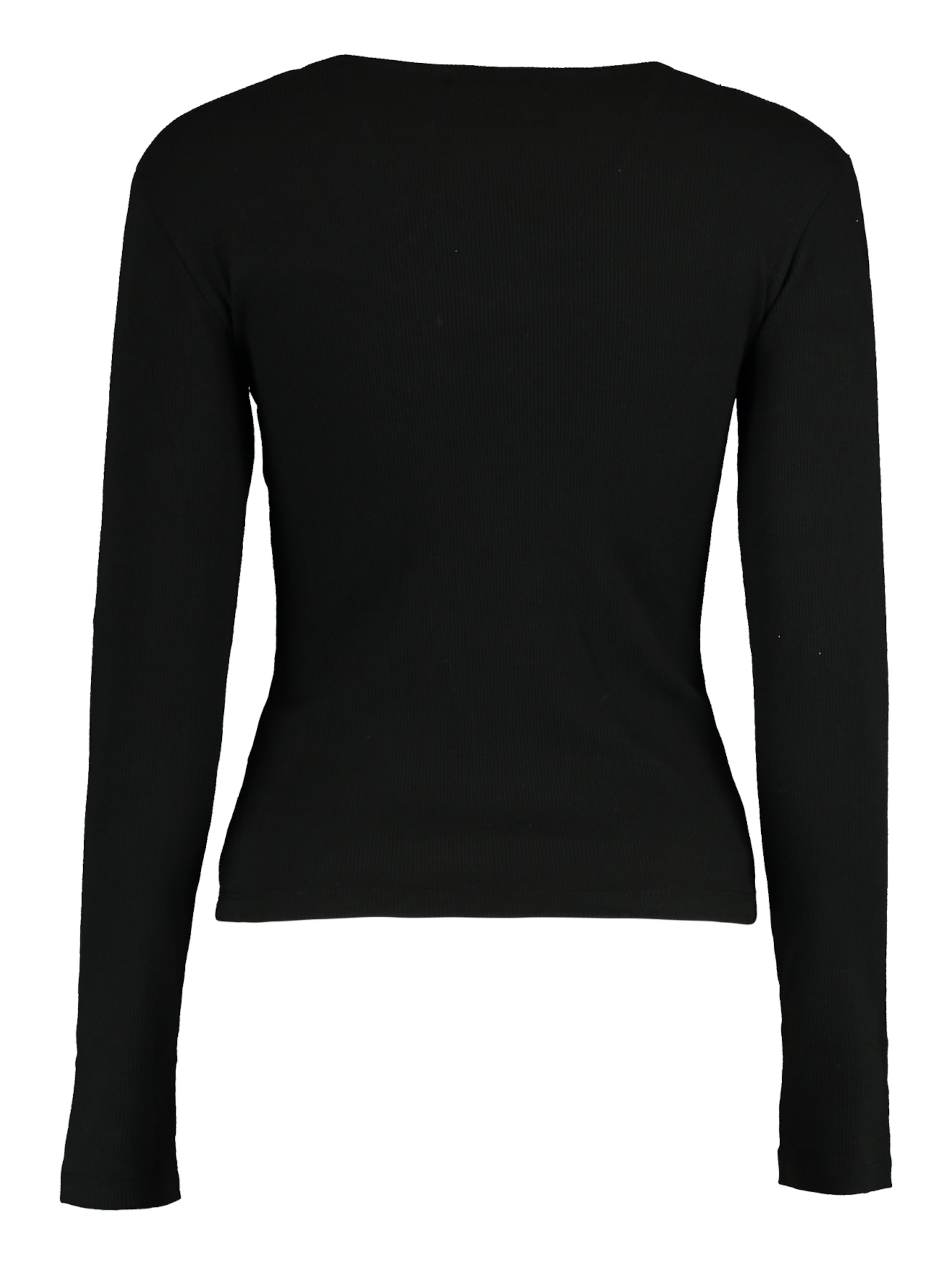 Hailys Póló 'Holey' - fekete