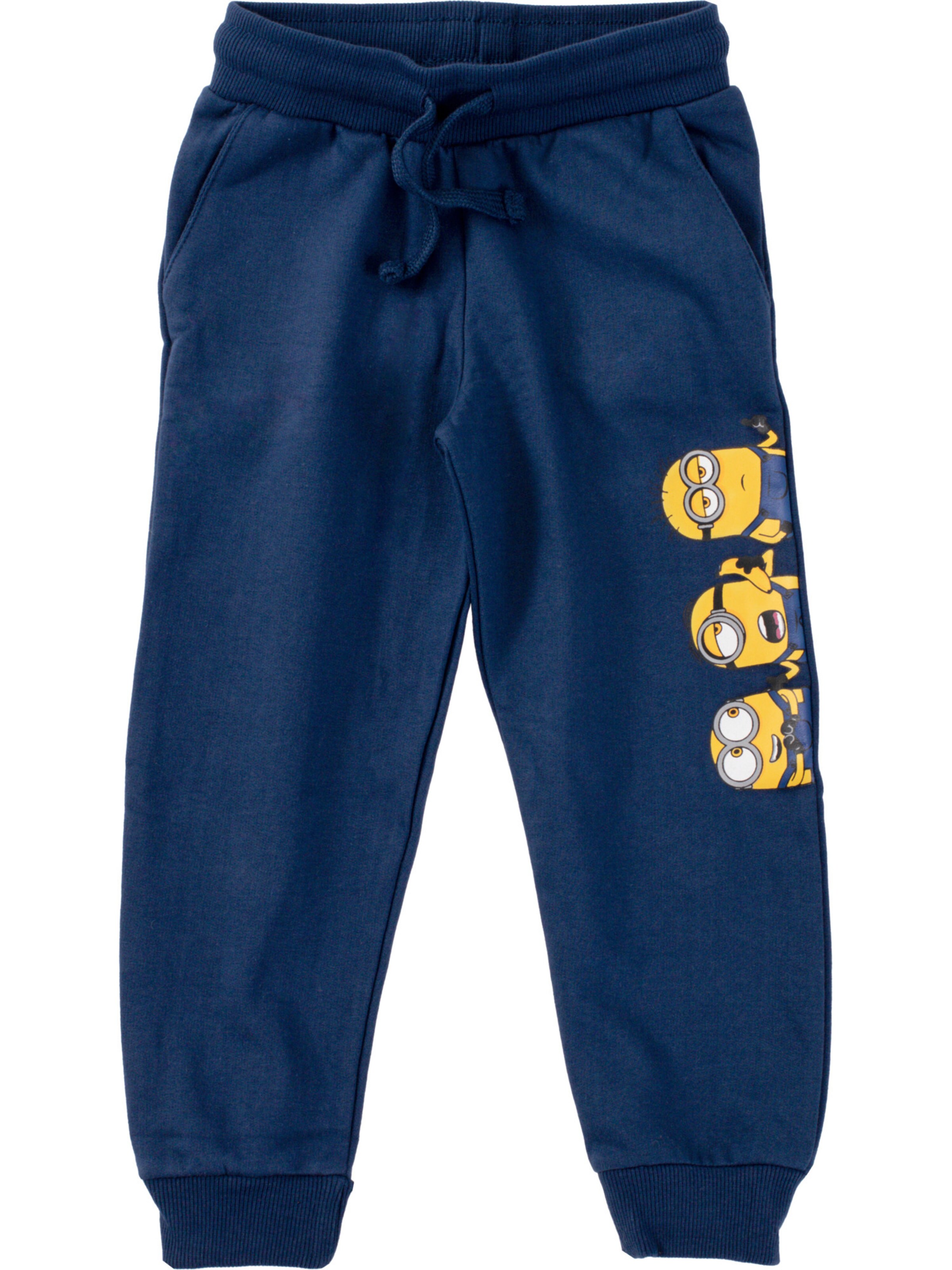 Effilé Pantalon 'Minions' Illumination Entertainment en bleu : devant