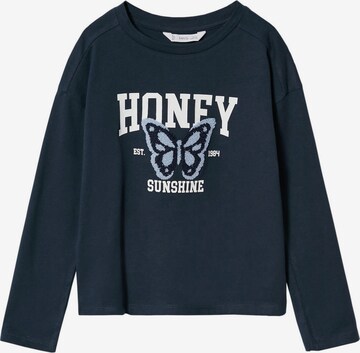MANGO KIDS Shirt 'HONEY' in Blau: predná strana