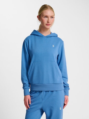 Hummel Urheilullinen collegepaita 'Pulse' värissä sininen: etupuoli