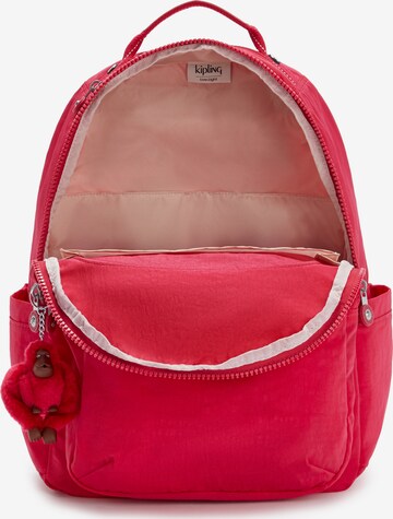 KIPLING Rucksack 'Seoul' in Rot