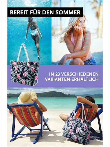 DonDon Beach Bag in Blue