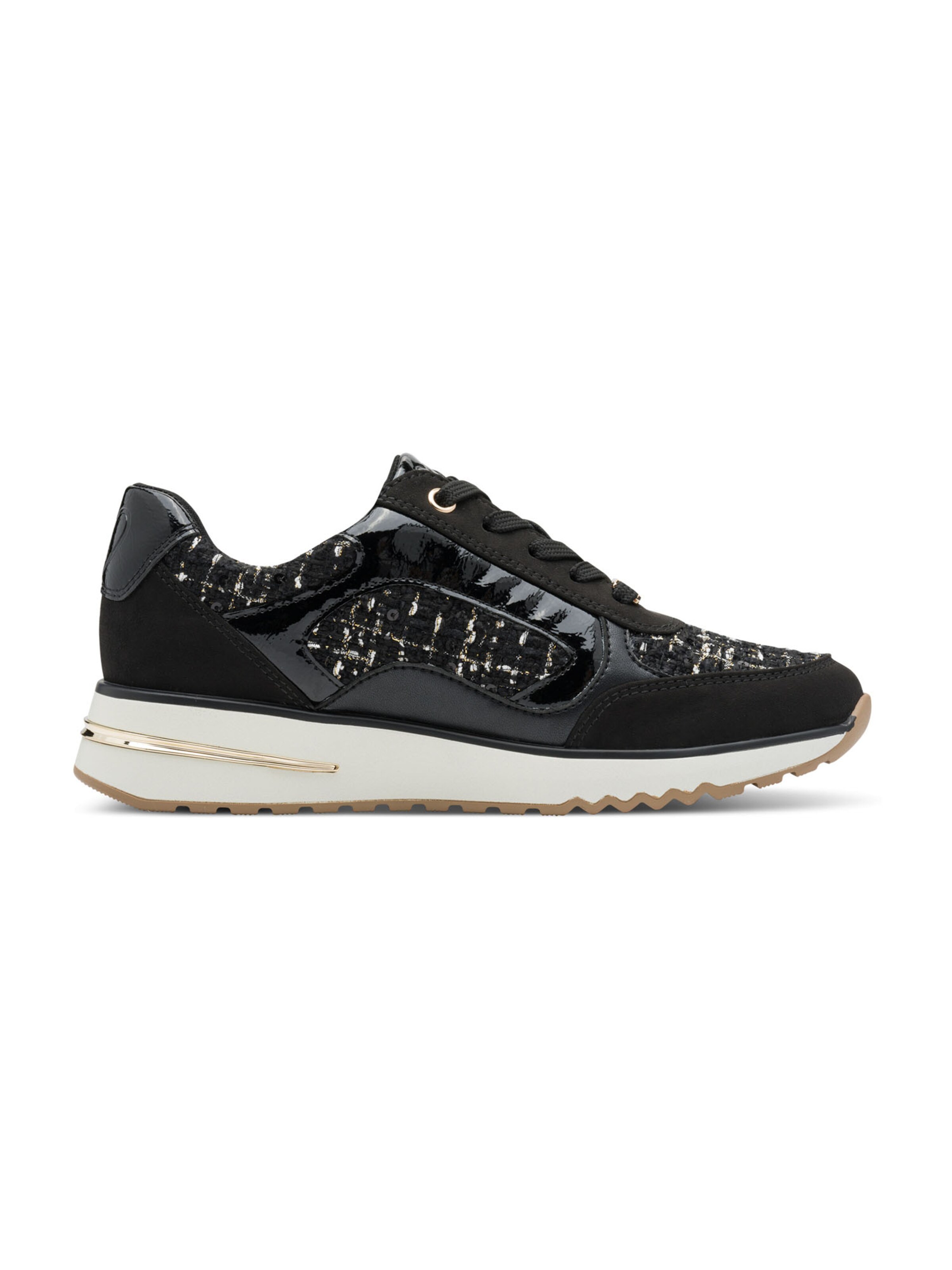 Sneaker low de la MARCO TOZZI pe negru