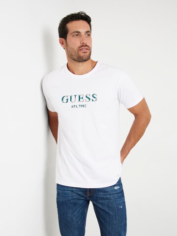 GUESS T-Shirt in Weiß: Vorderseite