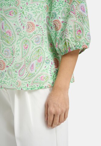Milano Italy Blouse in Green