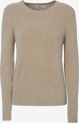 smėlio Influencer Megztinis: priekis