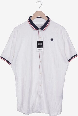 JACK & JONES Shirt in XXL in White: front