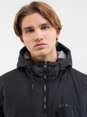 BIG STAR Between-Season Jacket 'Gurkan' in Black