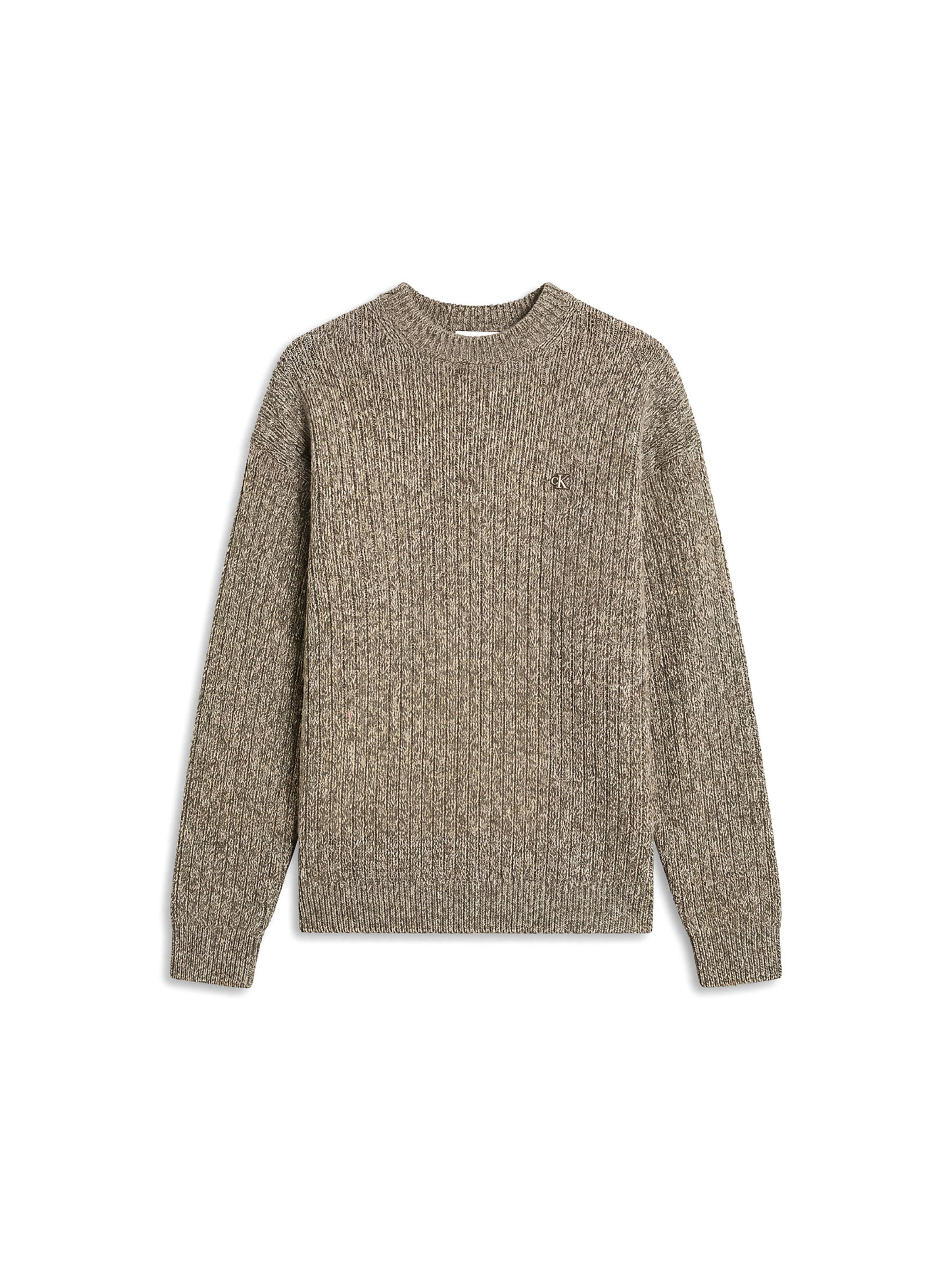 Calvin Klein Jeans Pullover in Grau: Vorderseite