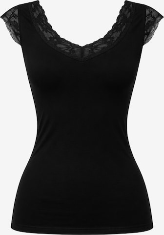 Maillot de corps Blackspade en noir : devant