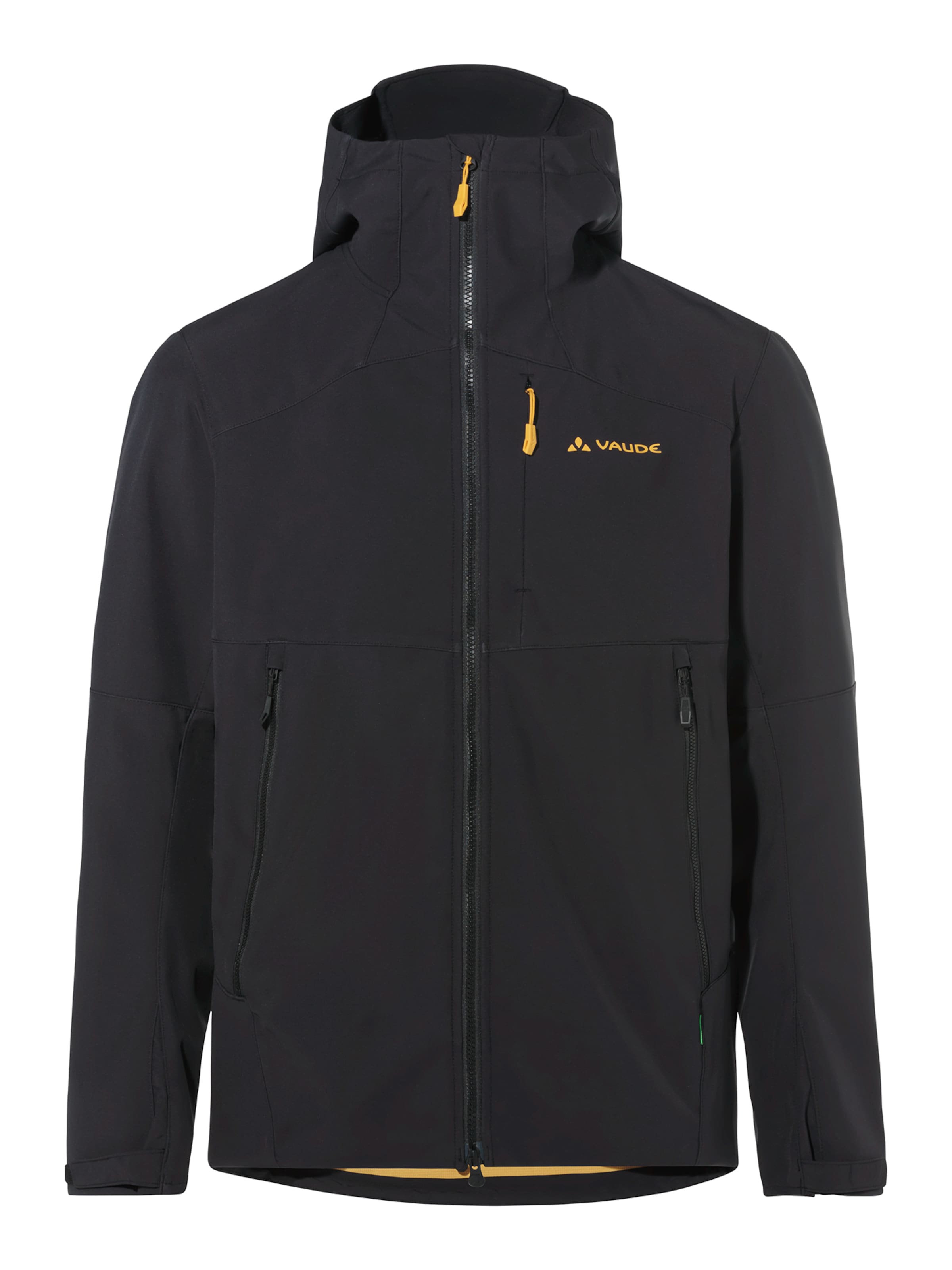 VAUDE Outdoorjacke 'Roccia II' in Schwarz: Vorderseite