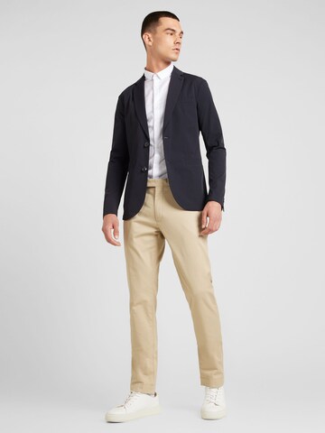 ARMANI EXCHANGE Slim fit Marynarka biznesowa w kolorze niebieski