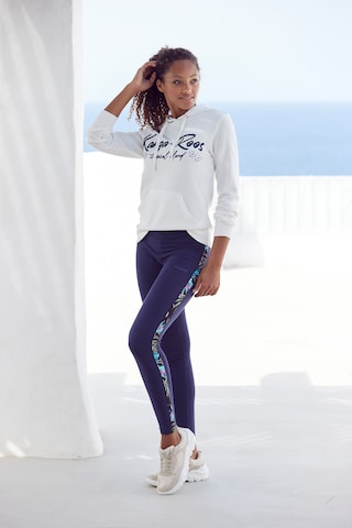 KangaROOS Skinny Leggings in Blue: front