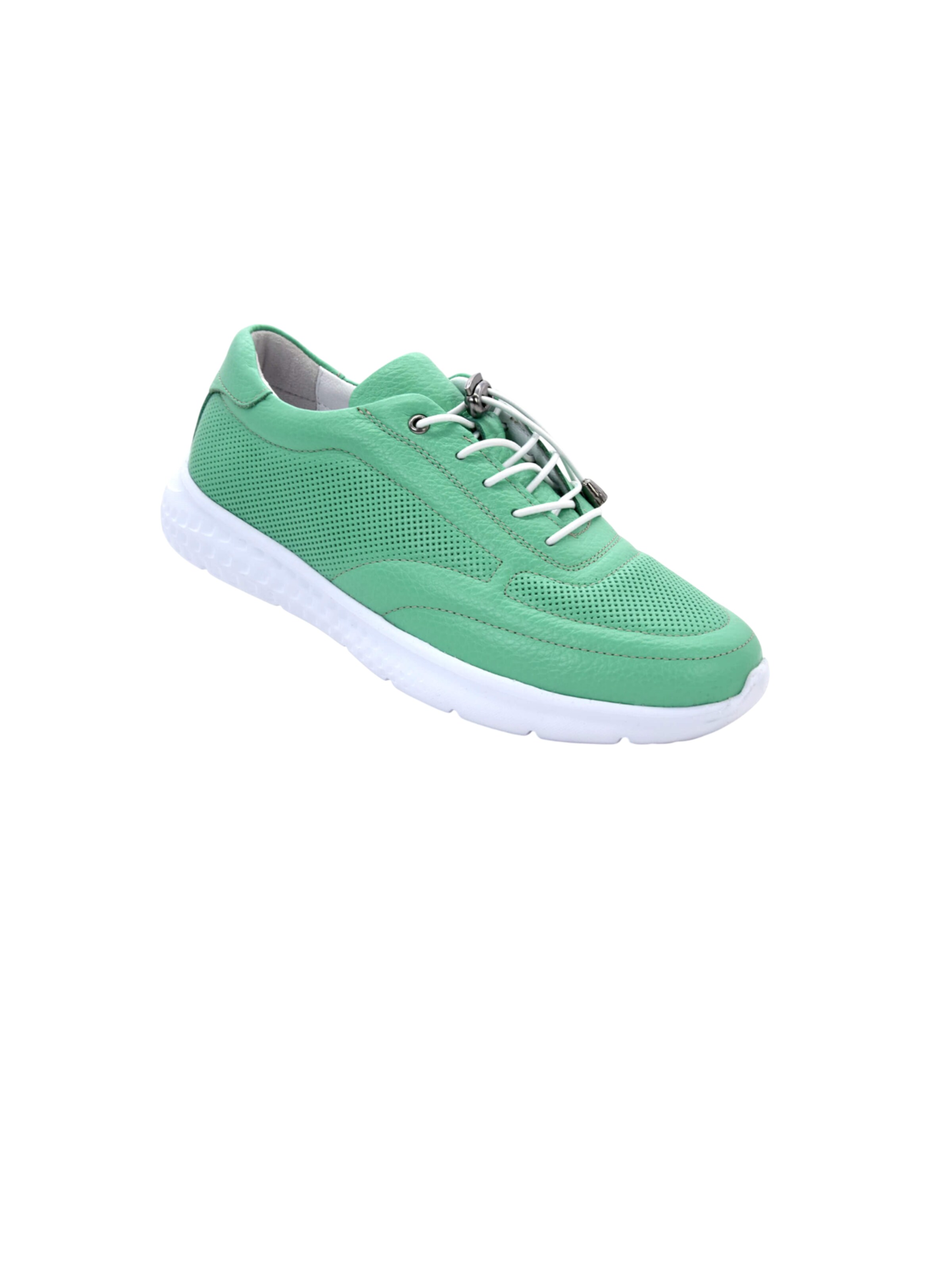 Scarpa stringata sportiva di Love Ballerins in verde