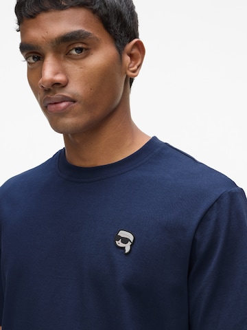 Karl Lagerfeld Koszulka 'Ikon' w kolorze niebieski