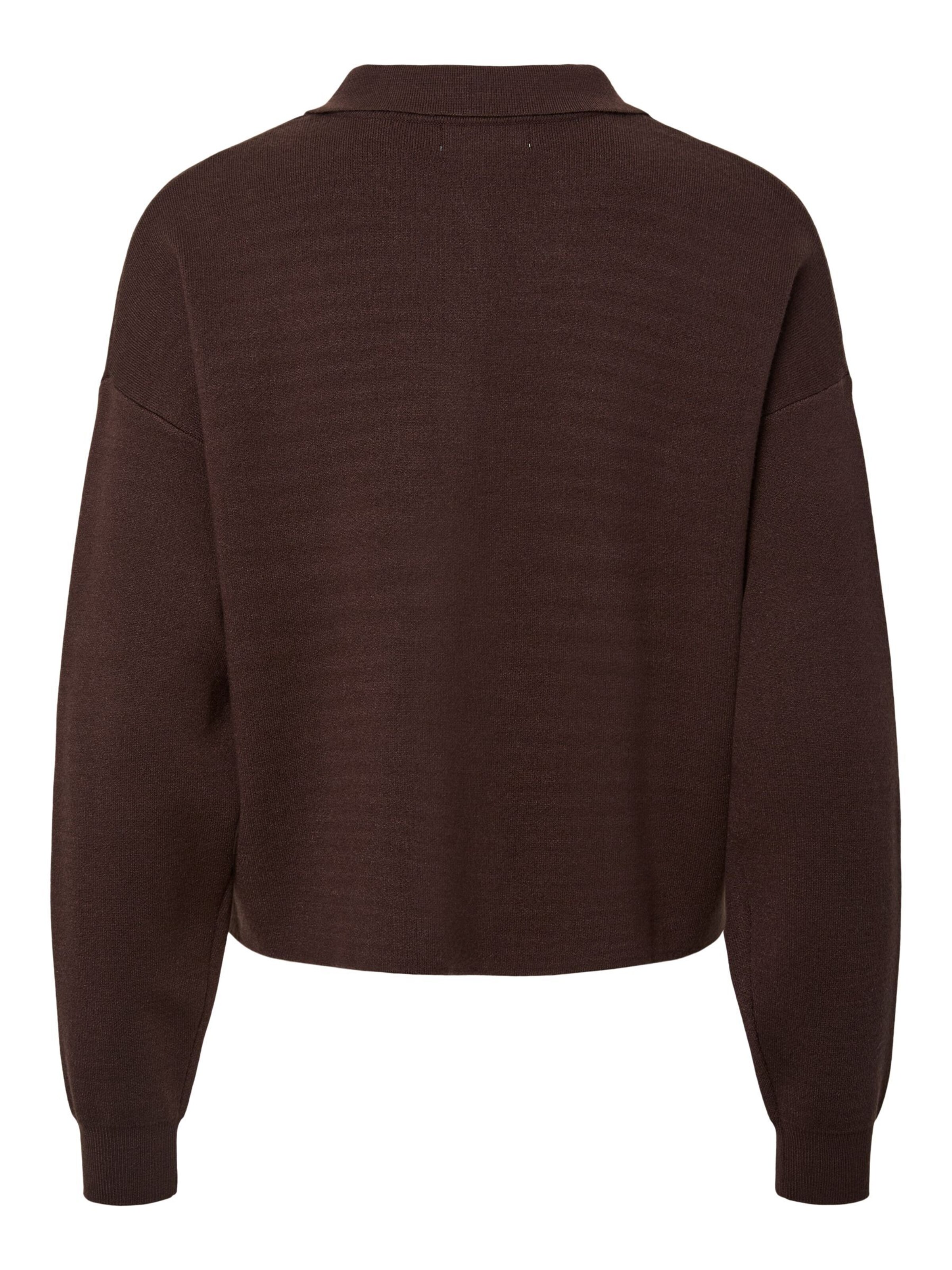 PIECES Sweater in Brown