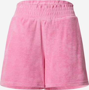 Regular Pantalon NÜMPH en rose : devant
