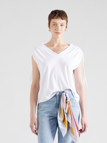 s.Oliver T-shirt i vit: framsida
