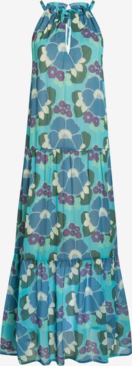 Ana Alcazar Robe 'Dimona' en bleu chiné / gris / violet, Vue avec produit