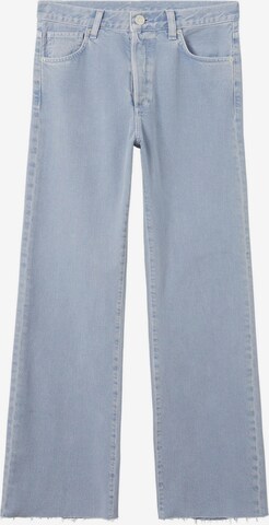 MANGO Wide Leg Jeans 'Nora' in Blau: predná strana