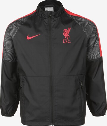 NIKE Athletic Jacket 'FC Liverpool Replica Academey' in Black: front