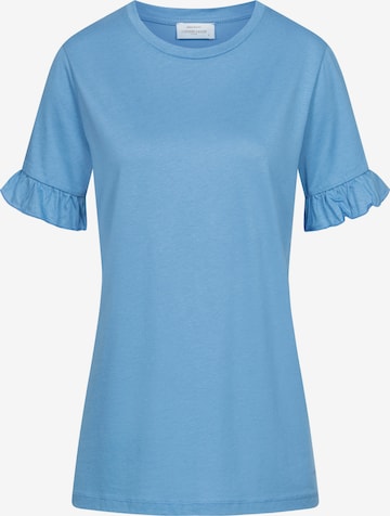 Cotton Candy T-Shirt 'Bamie' in Blau: predná strana