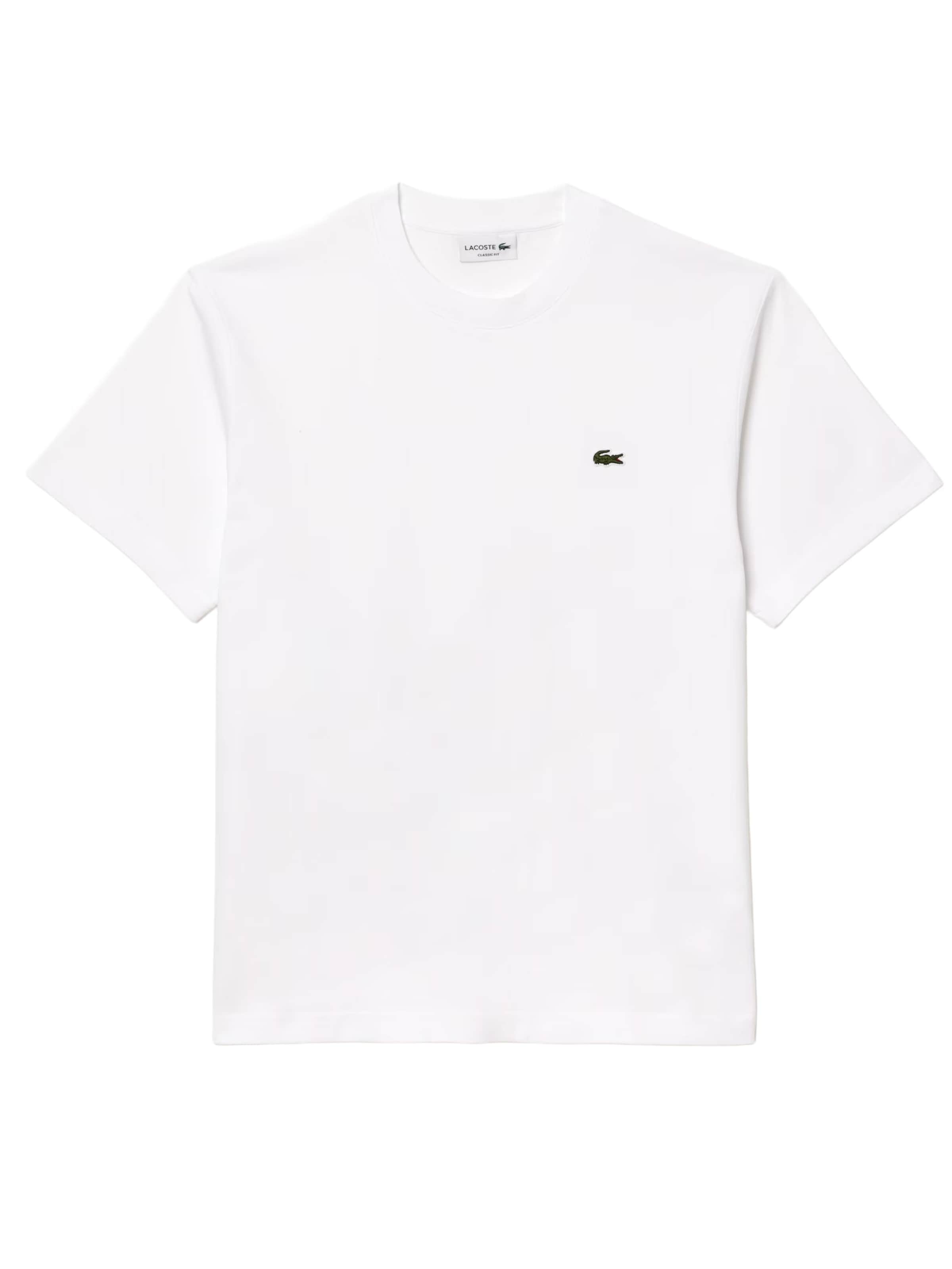 Maglietta 'T-shirt LACOSTE da Uomo - bianco TH7318001 BIANCO' di LACOSTE in bianco: frontale
