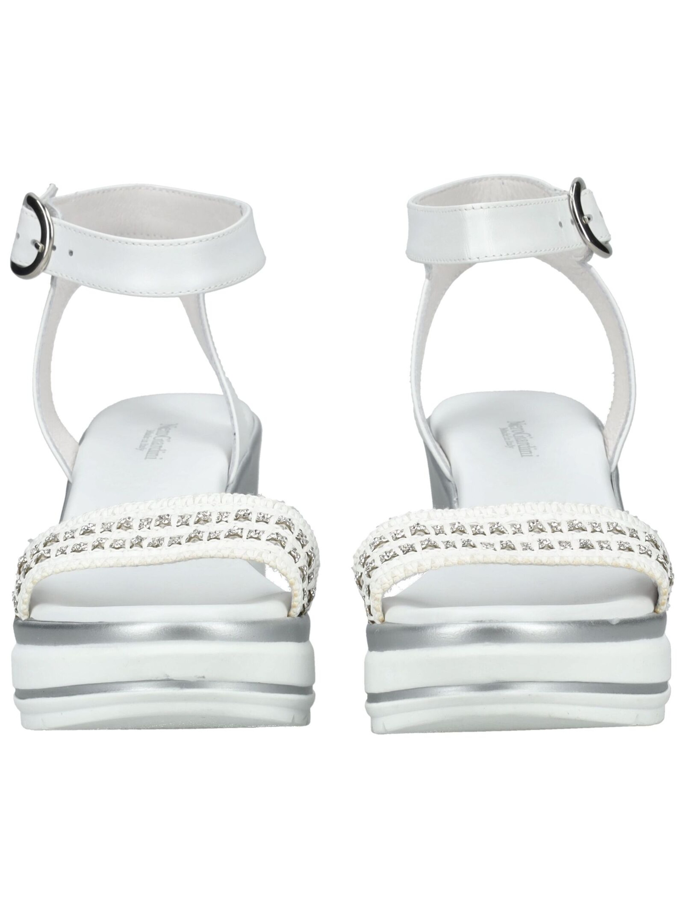 Sandalo con cinturino di Nero Giardini in bianco