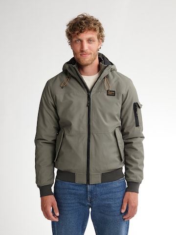 Petrol Industries Between-season jacket 'Oregon' in Grey: front