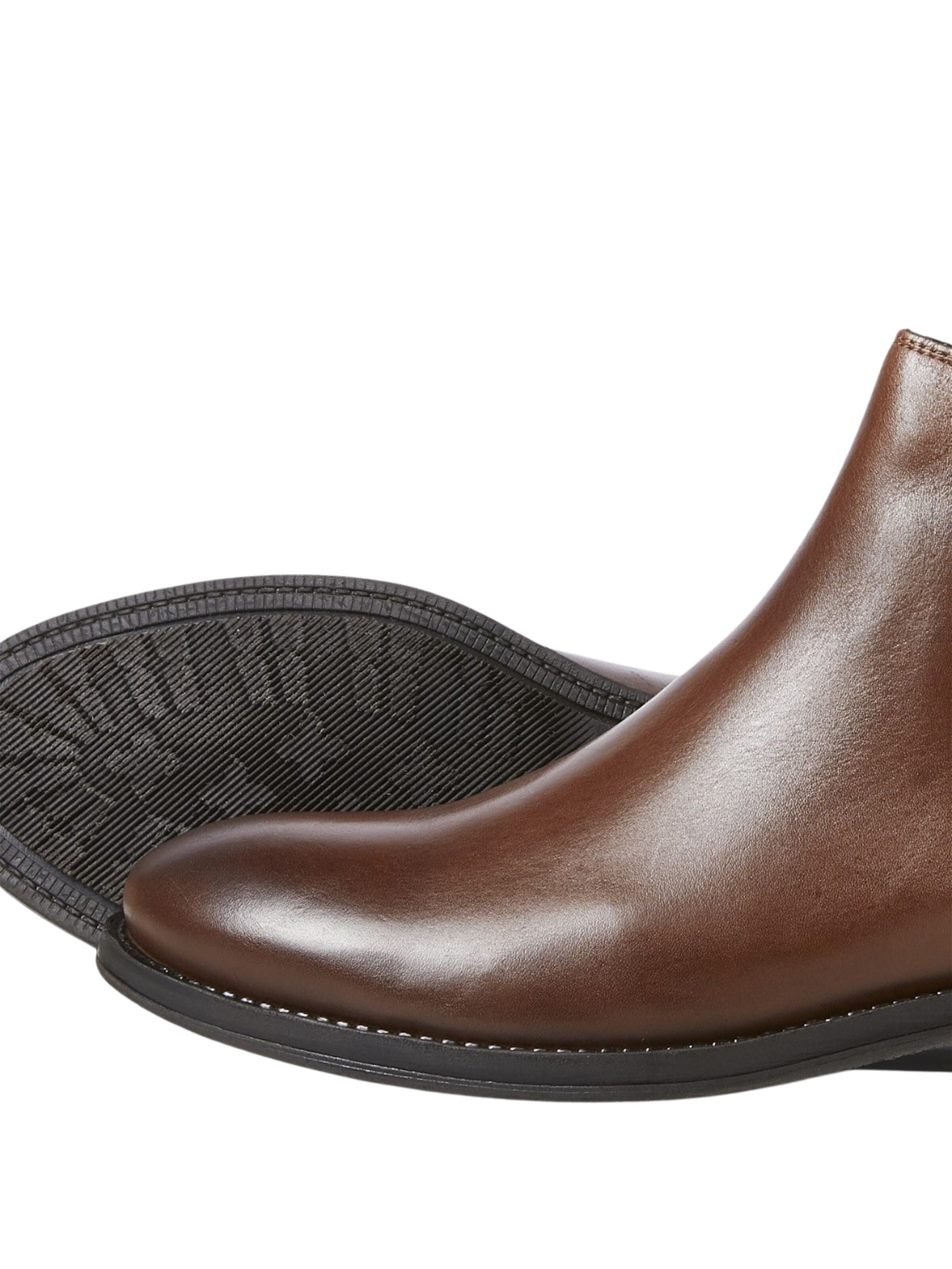 JACK & JONES - Botas chelsea 'JFWArgo' em castanho