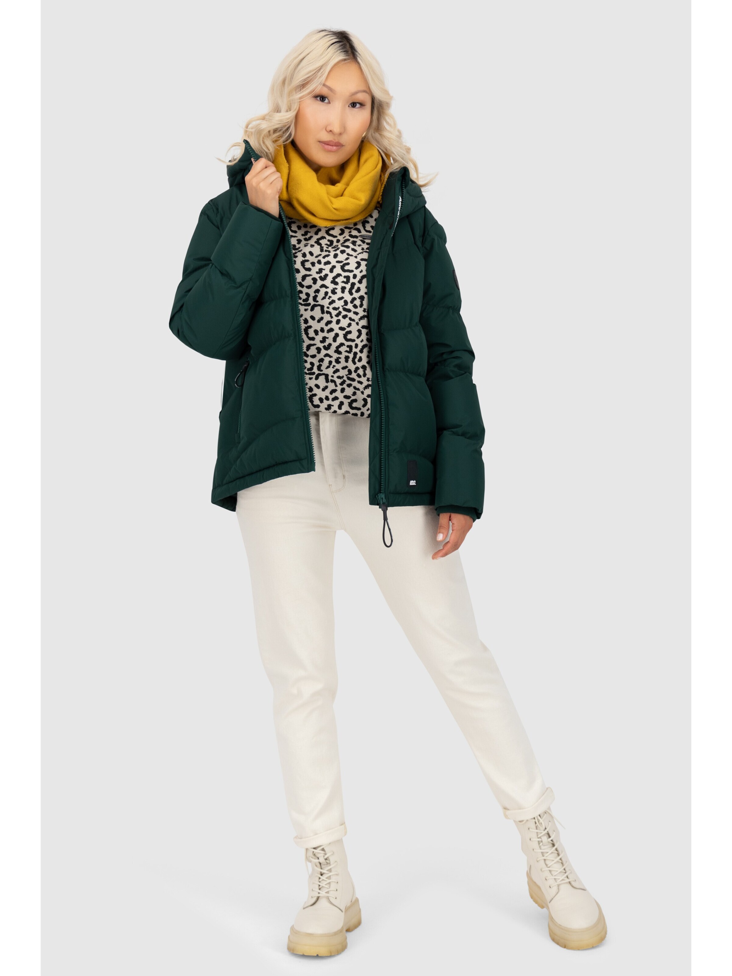 Giacca invernale 'LeonaAK A' di alife & kickin in verde