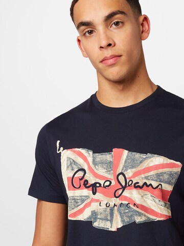 Pepe Jeans T-Shirt in Blau