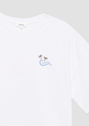T-shirt s.Oliver en blanc