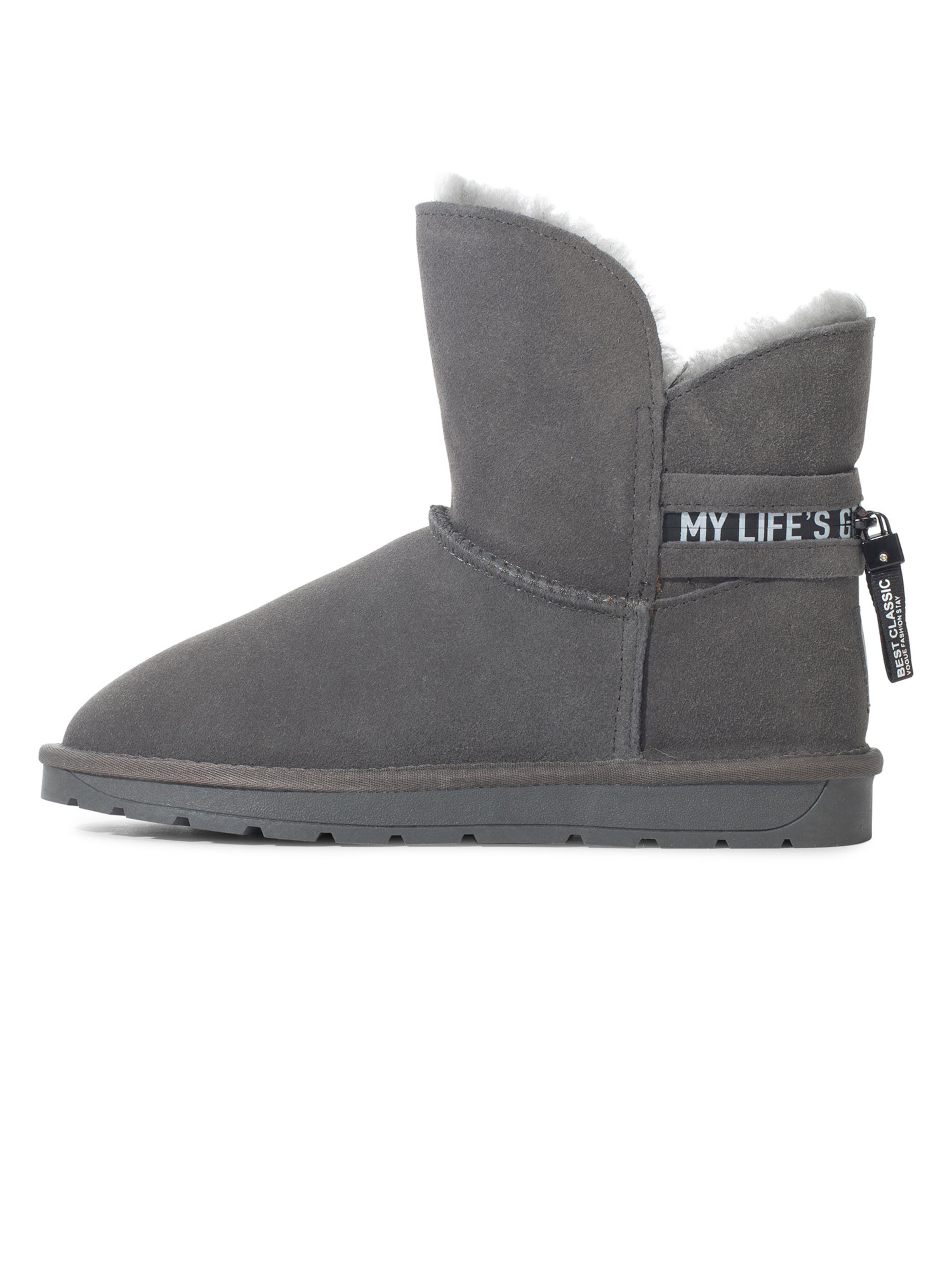 Gooce Boots 'Zina' σε γκρι: μπροστά