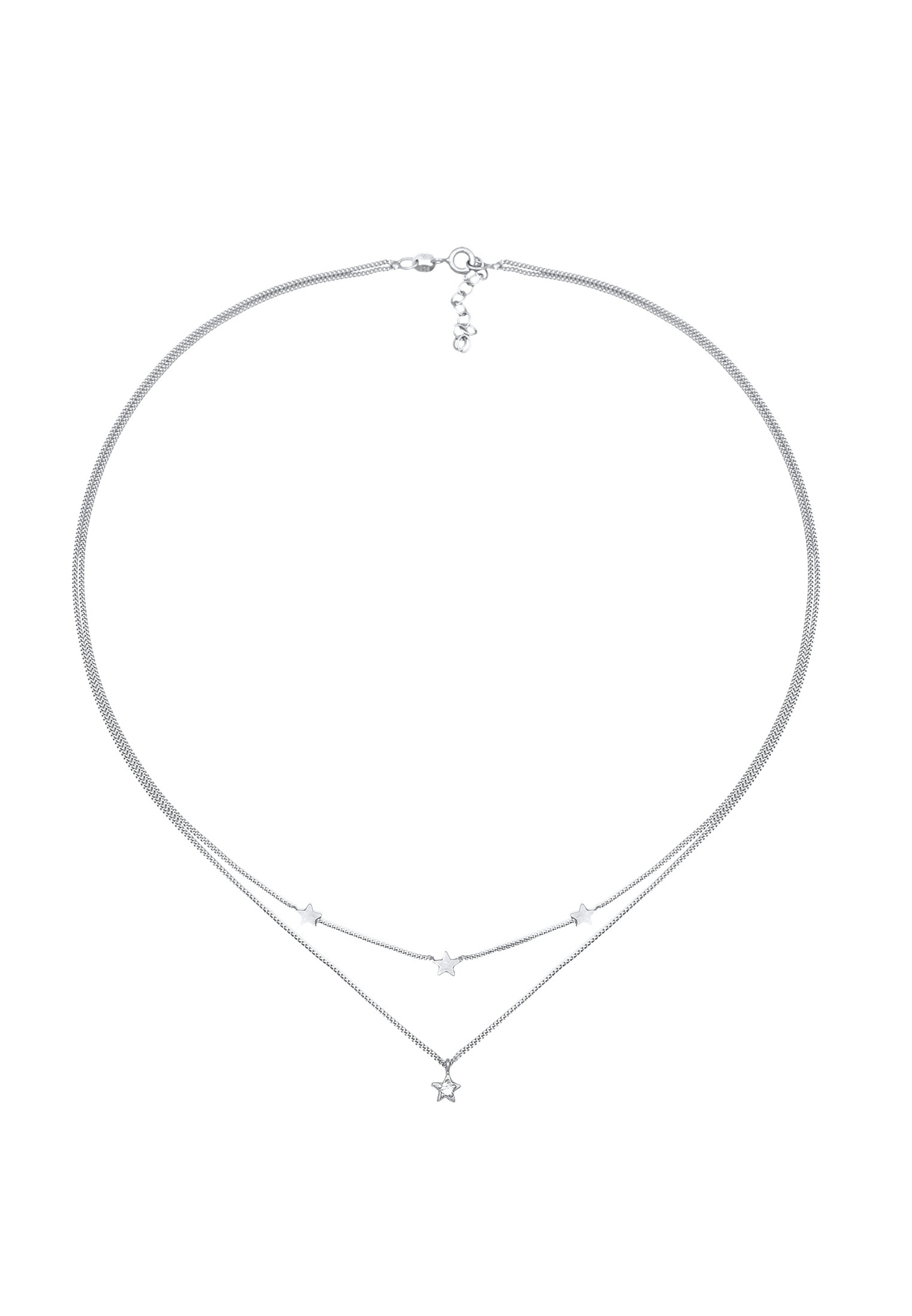 Chaîne 'Weihnachten' ELLI en argent : devant