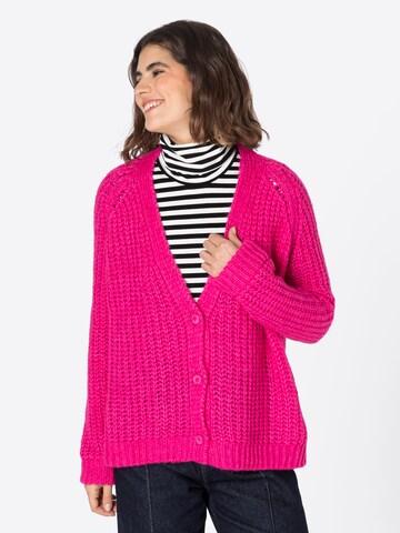 Smith&Soul Gebreid vest in Roze: voorkant