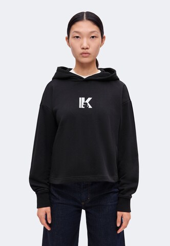 KARL LAGERFELD JEANS Sweatshirt i sort: forside