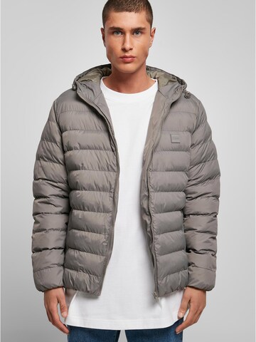 Urban Classics Winter Jacket in Grey: front