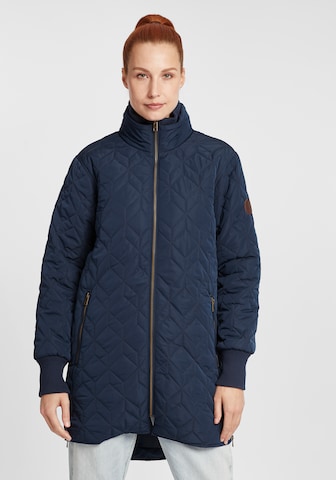 Oxmo Between-Season Jacket in Blue: front