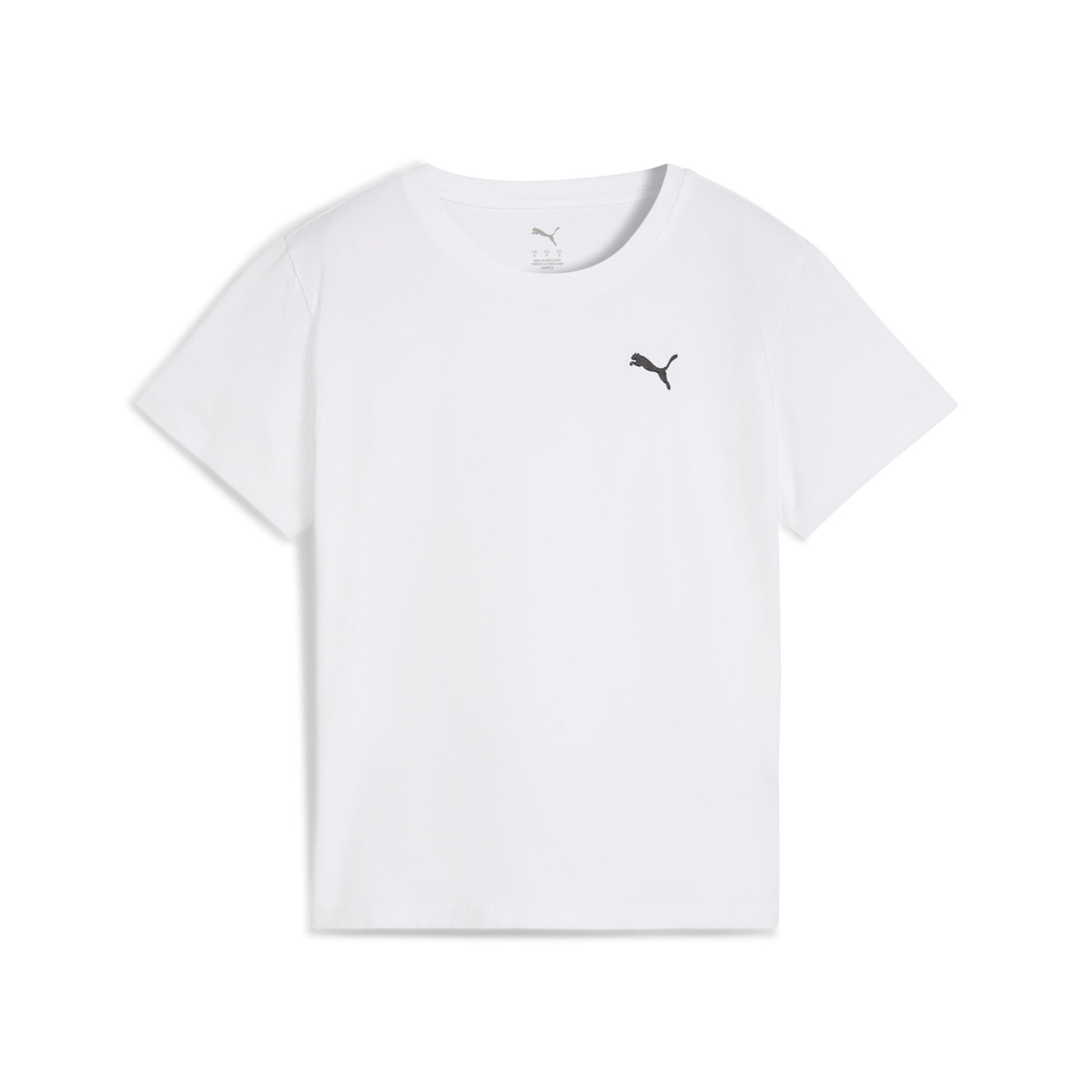 PUMA T-Shirt 'Essentials' in Weiß: Vorderseite