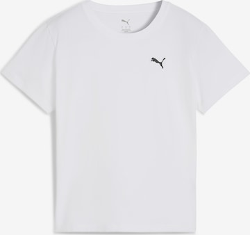 PUMA T-Shirt 'Essentials' in Weiß: Vorderseite