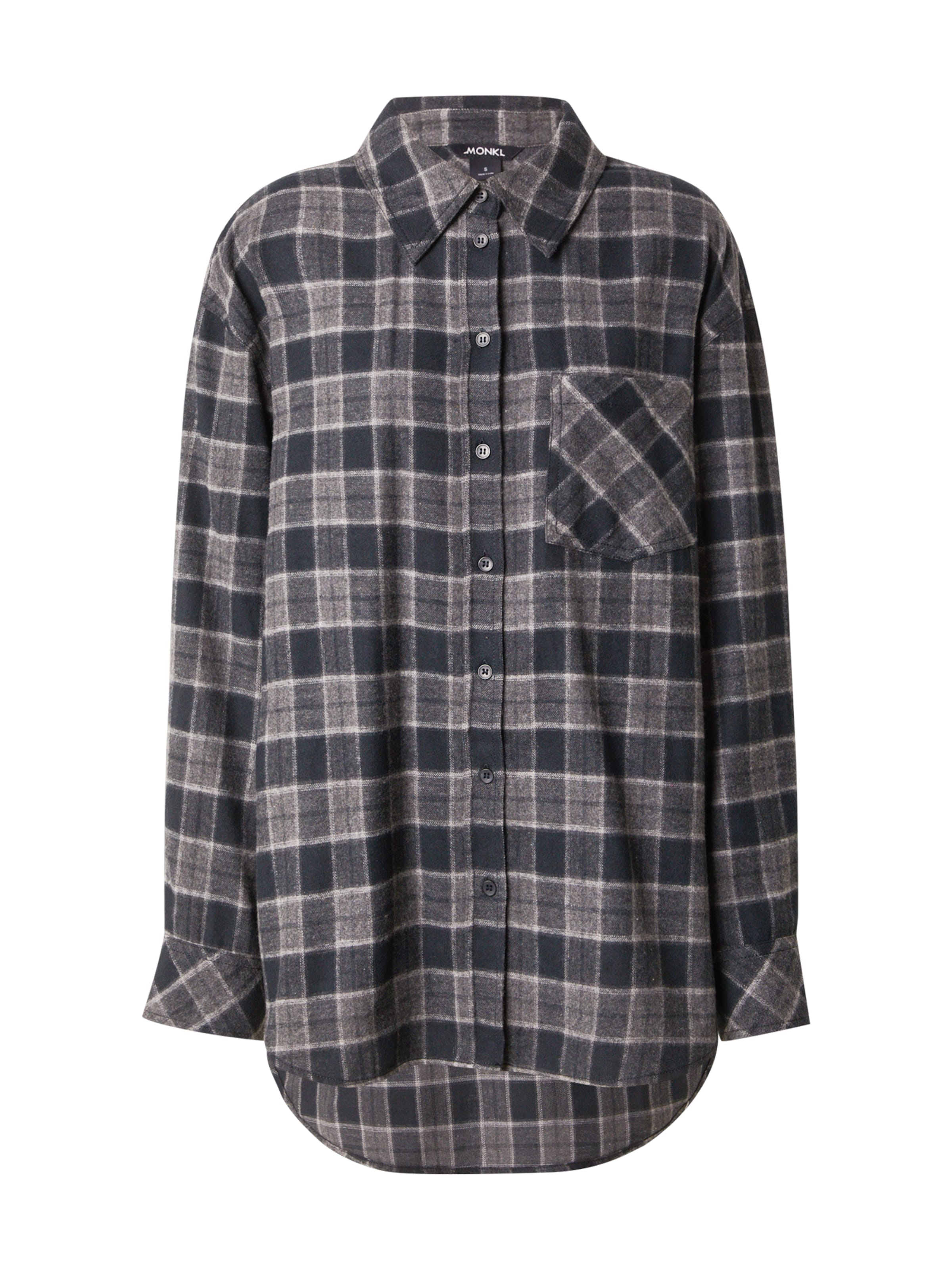 Monki Bluza | siva barva: sprednja stran