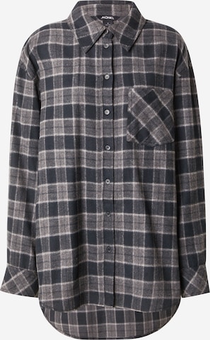 Monki Blouse in Grey: front