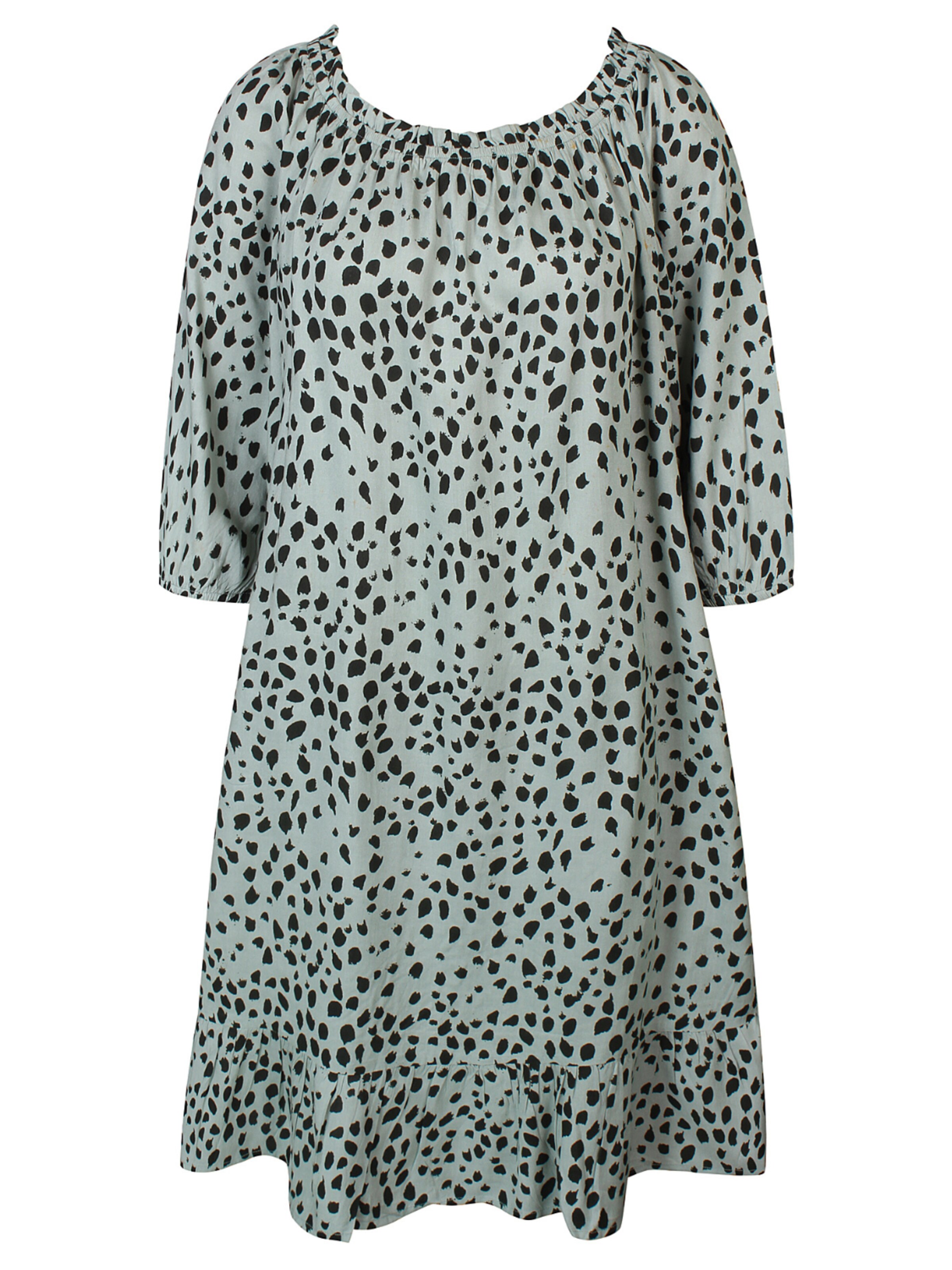 ze-ze Kleid 'Relly 027' in Grün: Vorderseite